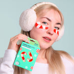 Load image into Gallery viewer, Christmas Holiday Candy Cane Cutie Depuffing Undereye Masks

