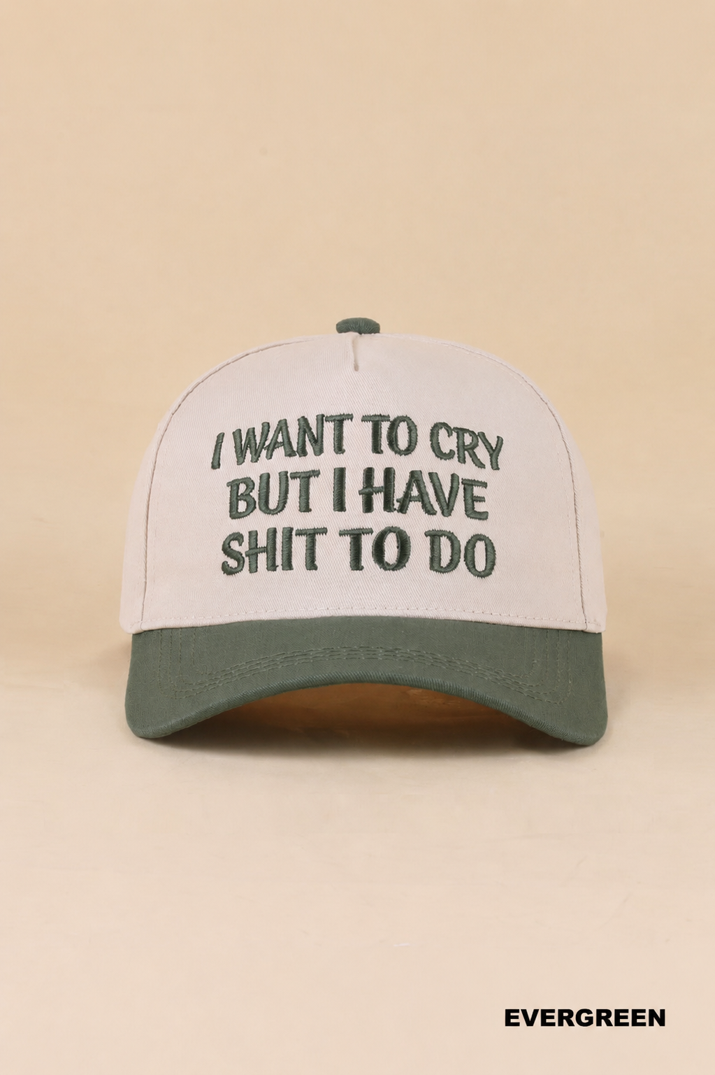 I Want To Cry But I Have Shit To Do Hat