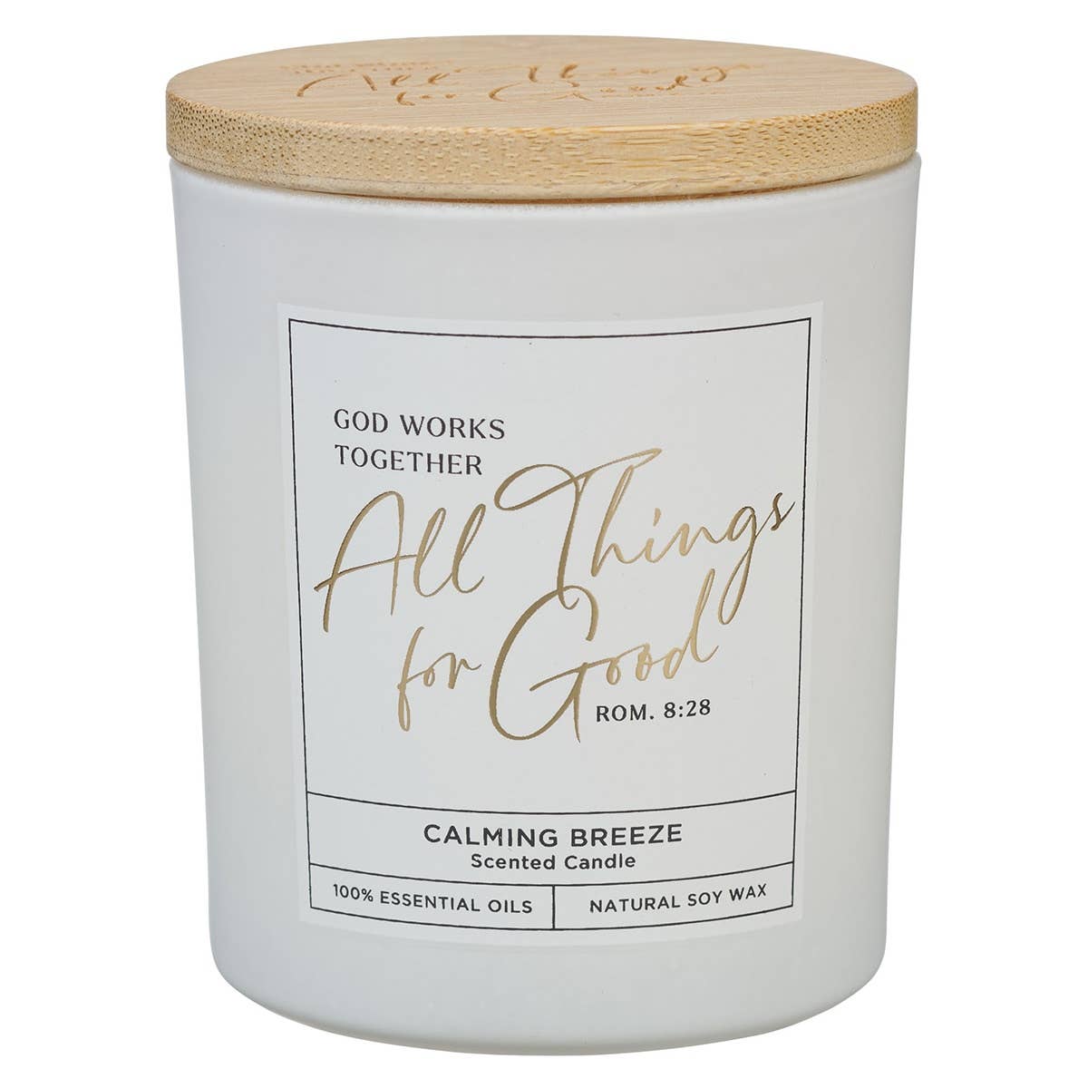Faith Candle God Works Rom. 8:28