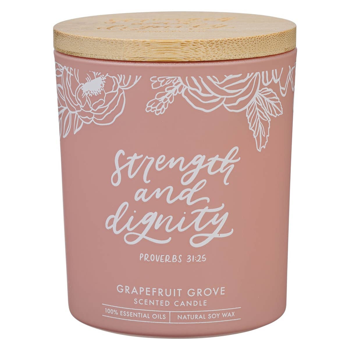 Faith Candle Strength & Dignity Prov 31:25
