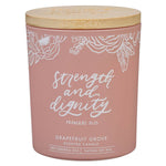Load image into Gallery viewer, Faith Candle Strength &amp; Dignity Prov 31:25
