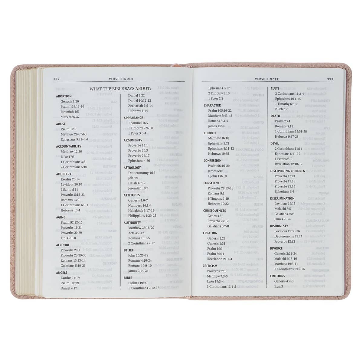 KJV Bible Compact Faux Leather