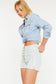 KanCan Seaside Stripe Shorts
