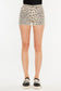 KanCan Leopard Wild Side Denim Shorts