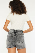 Load image into Gallery viewer, KanCan Moonwashed High Rise Denim Shorts
