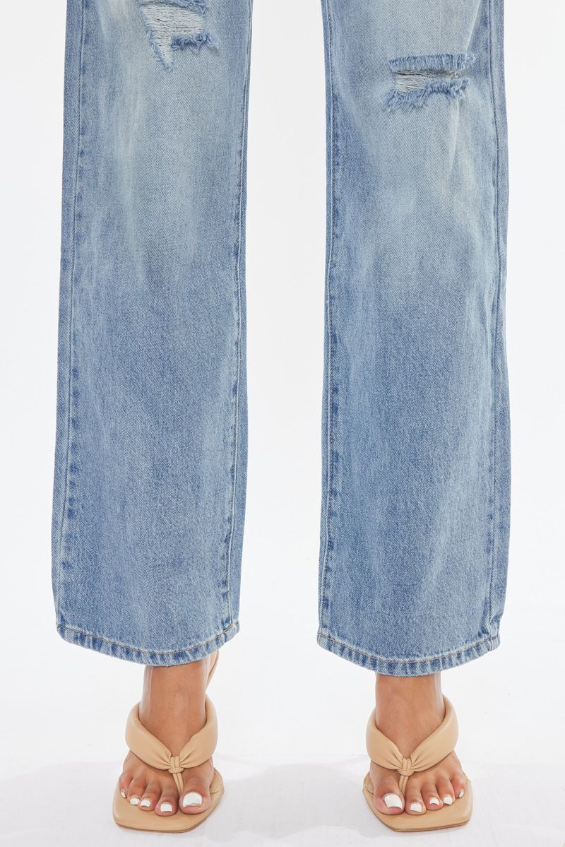 KanCan Vintage Vibe Wide-Leg Jeans