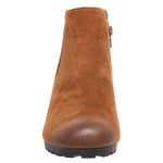 Load image into Gallery viewer, Pierre Dumas Wedge Booties ~ Whiskey
