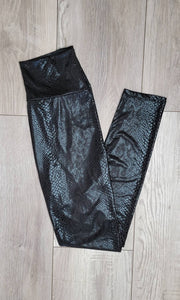 Snakeskin Printed Leggings