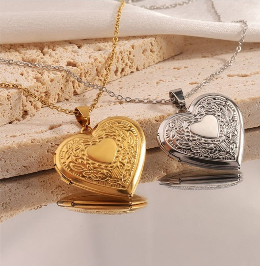 Heart Locket Necklace