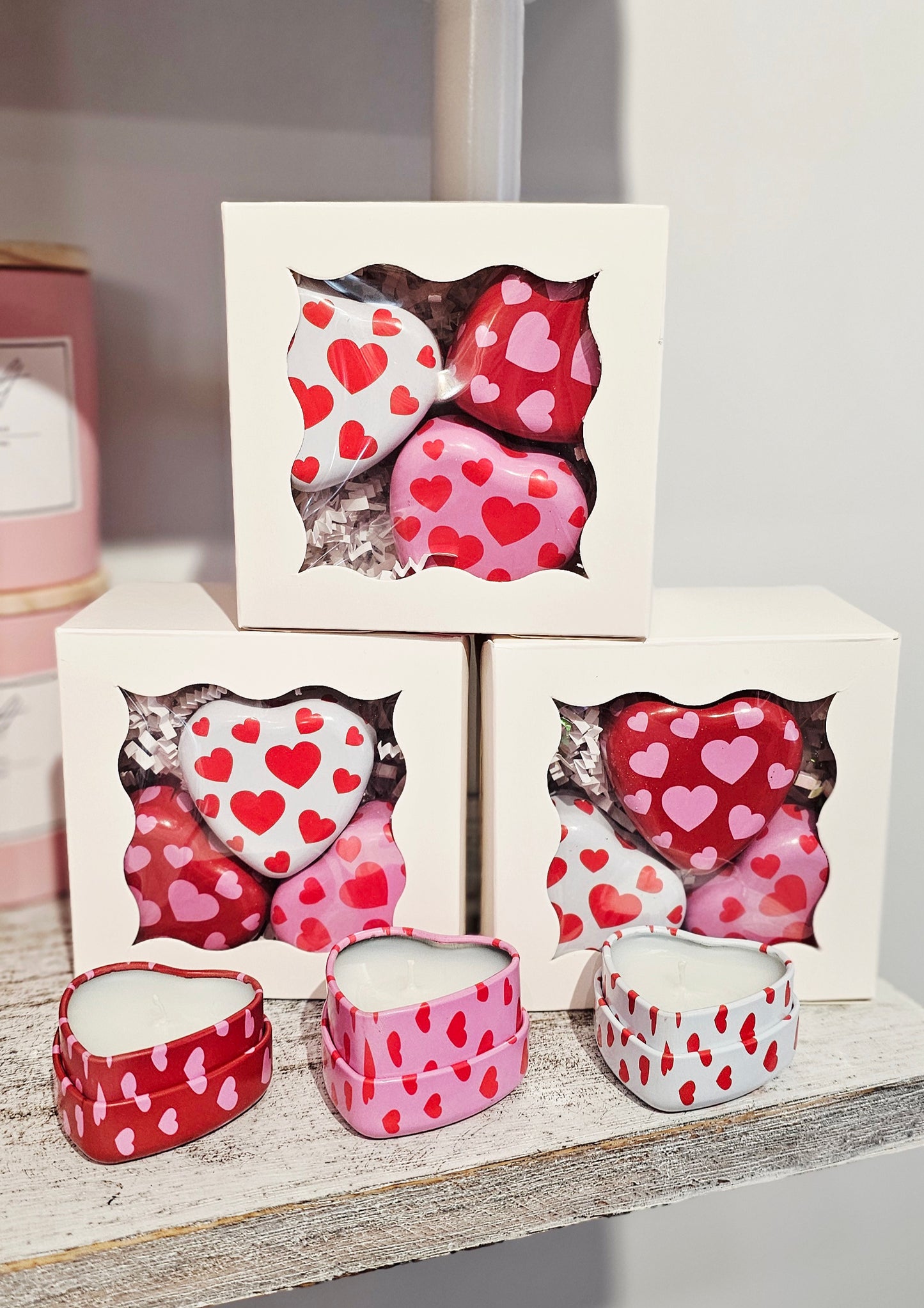 Love Is In The Air Mini Candle Trio