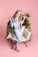 KanCan Classic Fit Peplum Denim Jacket