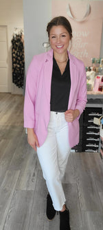 Load image into Gallery viewer, Be Unstoppable Orchid Pink Blazer
