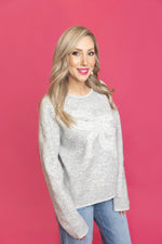 Load image into Gallery viewer, Soft Elegance Bow Sweater
