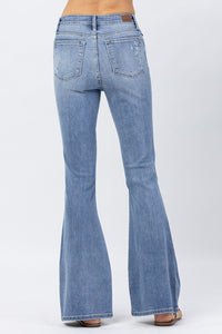 Judy Blue High Rise Flares Plus