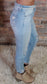 KanCan Ultra High Rise Light Stone Wash Skinnies