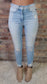 KanCan Ultra High Rise Light Stone Wash Skinnies
