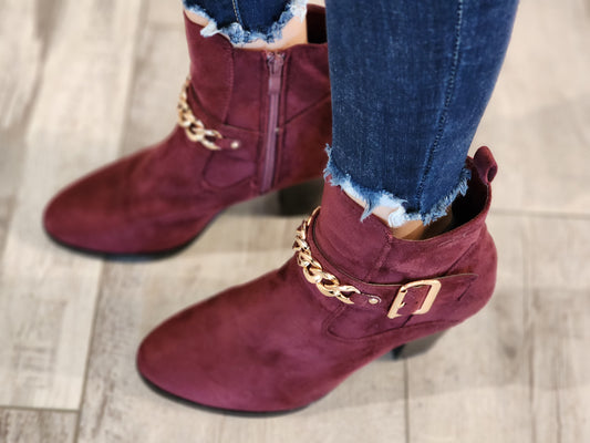 Drive Me Crazy Booties - ONLY SIZE 7 AND 10 LEFT!