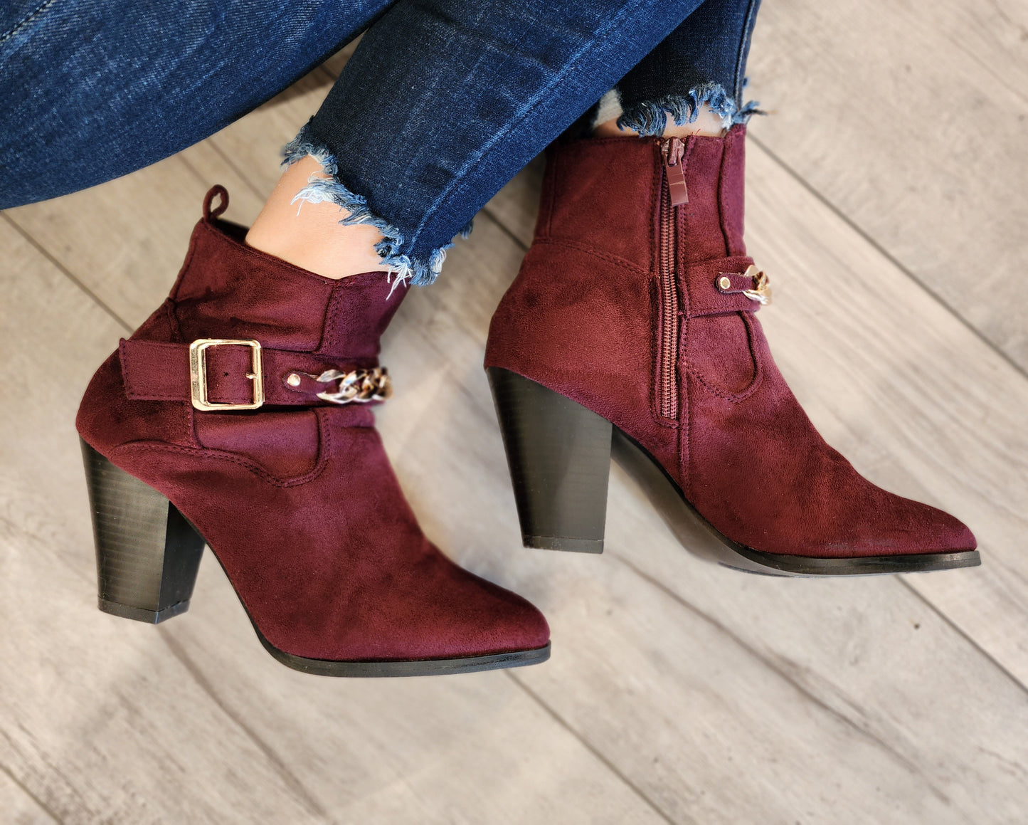 Drive Me Crazy Booties - ONLY SIZE 7 AND 10 LEFT!
