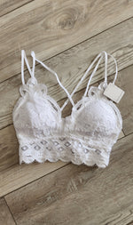 Load image into Gallery viewer, Crochet Lace Bralette
