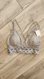 Load image into Gallery viewer, Crochet Lace Bralette
