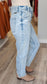 KanCan High Rise Straight Fit Jeans