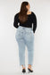 KanCan Acid Wash Straight Jeans